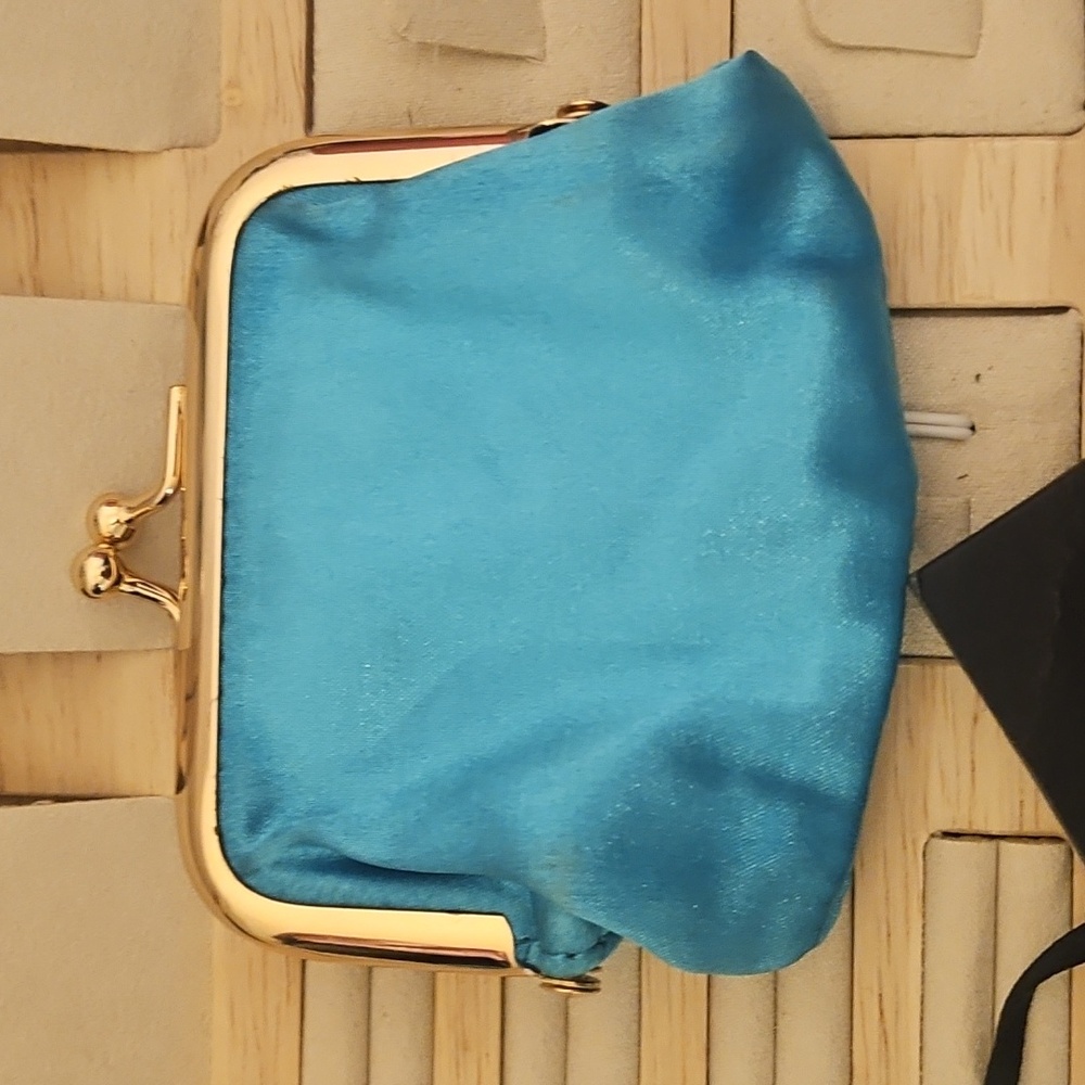 Cynthia Rowley Satin Rhinestone Shoulder Bag with Coin Purse - Picture 6 of 16